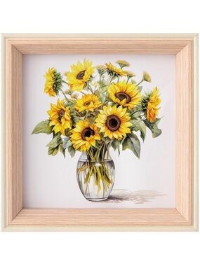 NWT Sunflower Wall Art 🌼